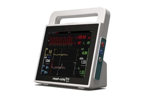 MostcareUP arterial waveform analysis cardiac output monitor