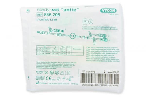 Vygon ready-set "unite" in packaging